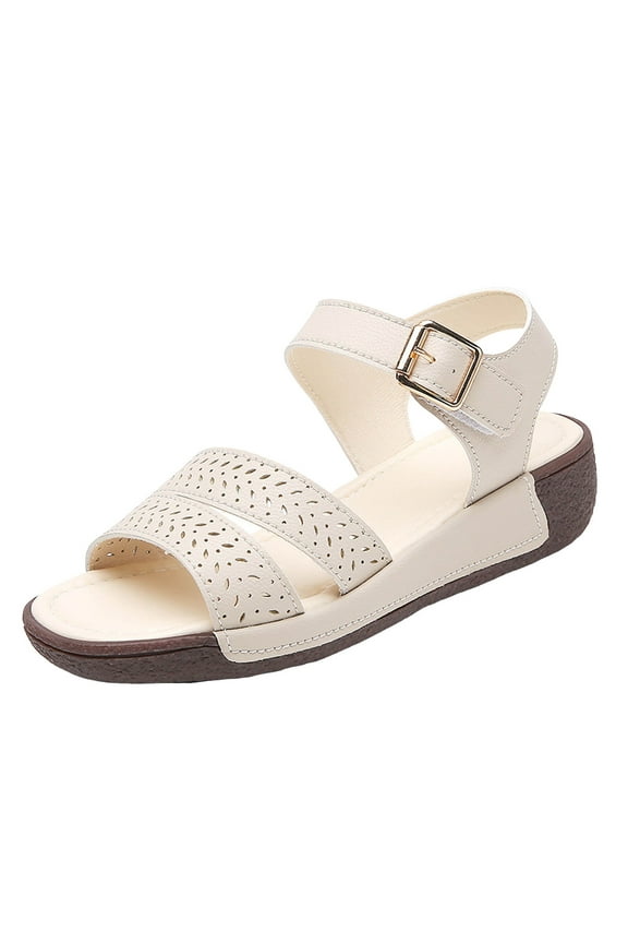 Wedge Shoes for Women Sandals with Arch Support Comfort Soft Sole Summer Slingback Shoes