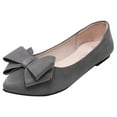 thumbnail image 1 of Mostsola Women's Flats Dressy Pointed Toe Comfortable Bowknot Ballet Flats Shoes Slip on Single Shoes, 1 of 1