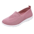 thumbnail image 1 of IUJSOY Women's Slip on Loafer Shoes Mesh Casual Ballet Flat Nurse Walking Sneakers Memory Foam Shoes, 1 of 7