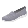 thumbnail image 1 of IUJSOY Women's Slip on Loafer Shoes Mesh Casual Ballet Flat Nurse Walking Sneakers Memory Foam Shoes, 1 of 5