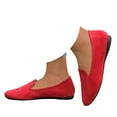 thumbnail image 1 of IUJSOY Womens Flats Comfortable Pointed Toe Dress Work Shoes Casual Loafers Slip on Flat Shoes, 1 of 8