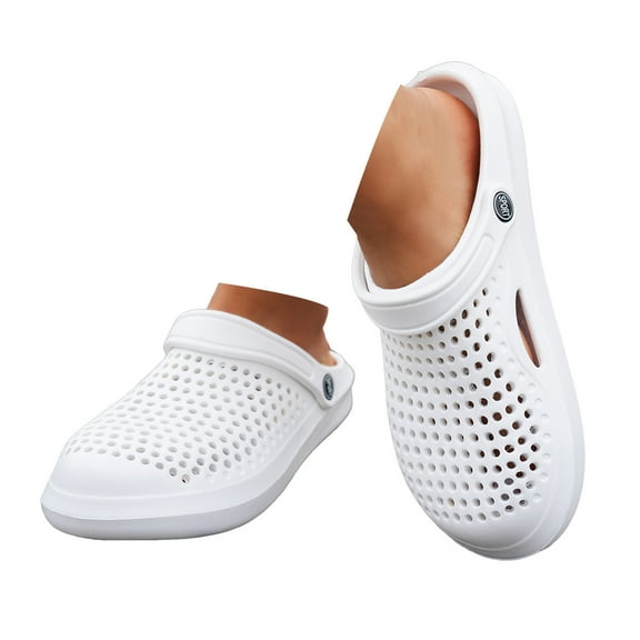 IUJSOY Womens Sandals Closed Toe Clogs for Women Slippers Adjustable Hollow out Garden Shoes