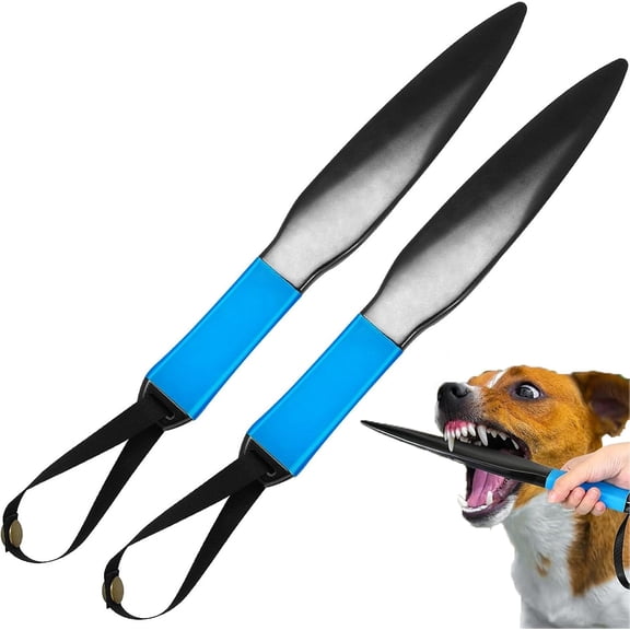 IULAVP 2 Pack Dog Break Stick, No Bite Sticks Pitbull Dog Fight Training Stopper for Medium Large Dogs, Safe and Bite Resistant, Soft Handle, with Fine Workmanship