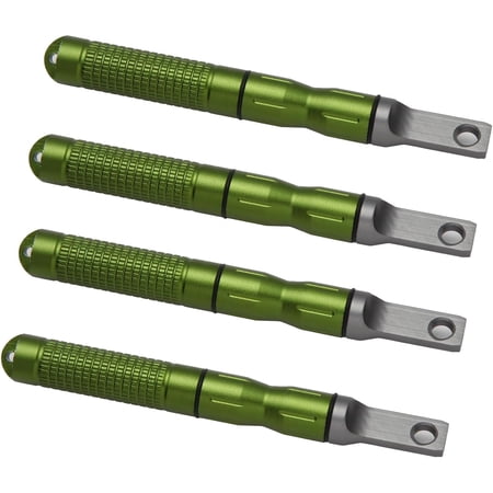 IULAVP 4PCS Ferro Rods Fire Starter Sticks Fire Striker Flint and Steel Fire Starter Kit Survival Flint Fire Steel Spark Magnesium Rod for EDC,Camping,Hiking,Emergency Survival Kits