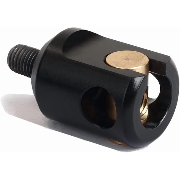IULAVP Bow Stabilizer Quick Disconnect Double Joint Archery Shock Absorber Connector Adjustable Bow Rod Stabilizer, Suitable for Compound Bow and Recurve Bow