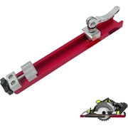 IULAVP Circular Saw Guide Rail, Circular Saw Guide Rail Fits 12 Saw Base, Adjustable Cutting Machine Base Guide, for Precise Parallel Straight Cuts and Wood Trimming