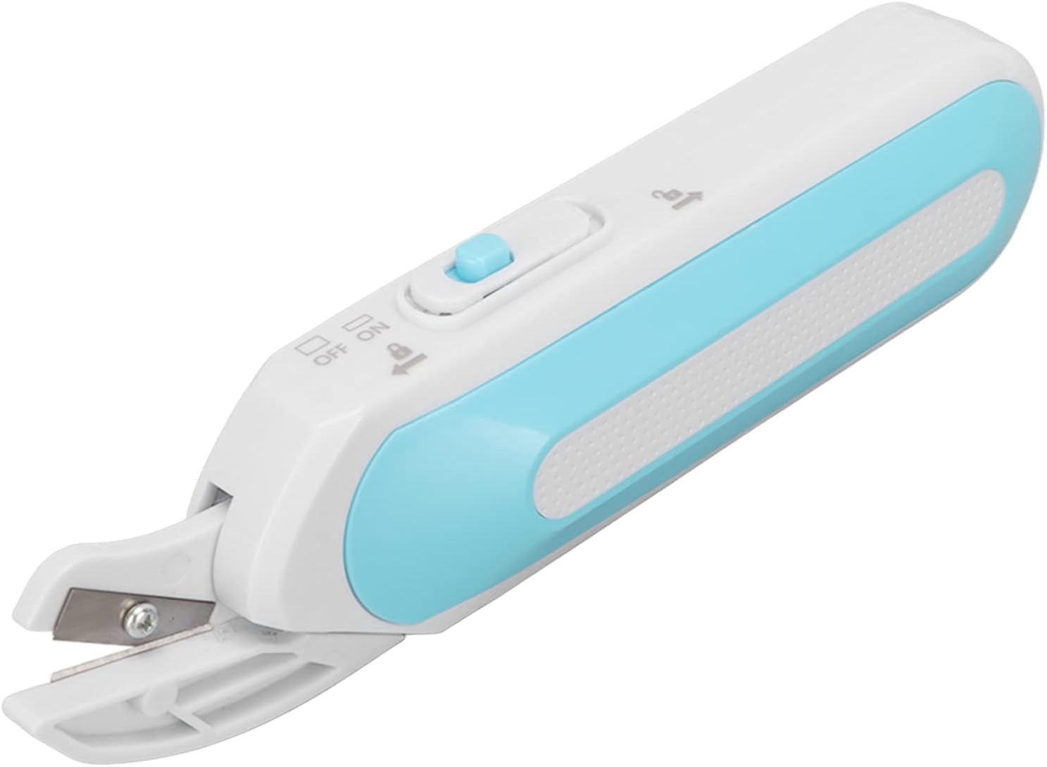 IULAVP Electric Scissors, Cordless Scissors Portable, Electric Cutter with Craft Scissors Ergonomic Handle, Metal Blade for Cut Through Leather, Felt, Paper, Fabric and Hard Materials.