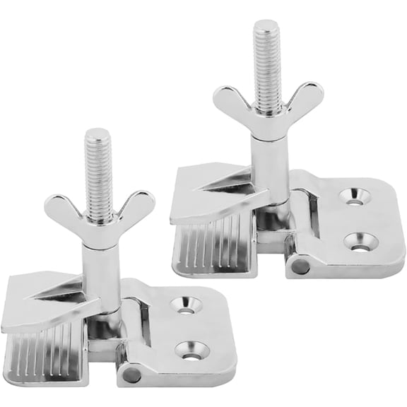 IULAVP Silk Screen Printing Hinge Clamp Zinc Alloy Frame Clamp for Securing Screen Frames to Tables and Work Surfaces with Wide-Wing Thumbscrew and Positive Locking