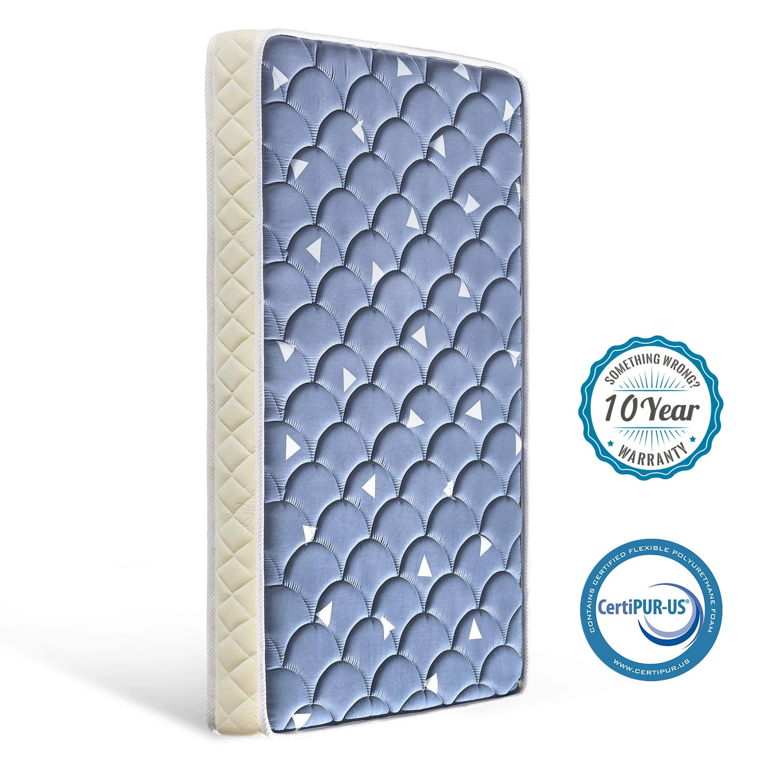 IULULU Crib Mattress and Toddler Mattress 52" x 28" x 5", Moisture