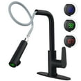 thumbnail image 1 of IUMLXJO Pull Down Kitchen Sink Faucet, Temperature Display Kitchen Faucets with Deck Plate, 1 of 7