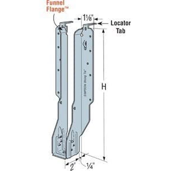 IUS2.56/14 I-Joist Hanger