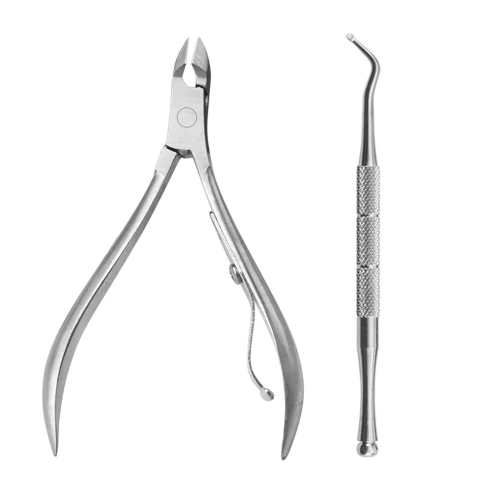 IUSOULZ Beauty Product 2Pcs/Set Ingrown Toe Nail Correction Nippers