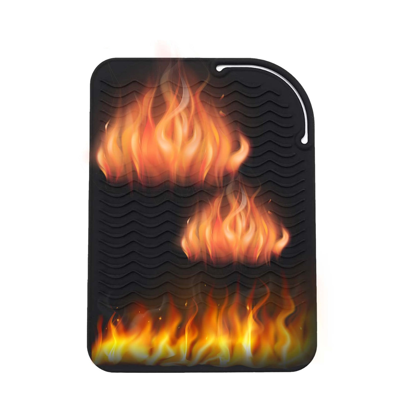 IUSOULZ Heat Silicone Mat for Hair Straightener,Curling Iron, Flat