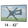 thumbnail image 1 of IUSU Full Motion Swivel Tilt Extension TV Wall Mount for 14-42" TVs with Max 400x400 High-Strength Steel 40 43 48 50, 1 of 11