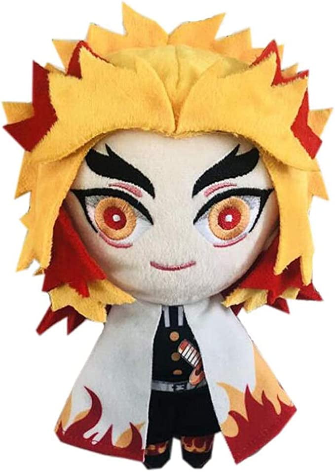 IUTOYYE Tanjiro Kyojuro Inosuke Hashibira Giyu Plush Toy Cartoon Soft ...