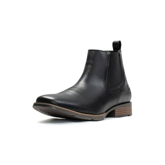 IUV Cowboy Boots For Men Ankle Boots Western Boot Casual Dress Slip On Chelsea Men