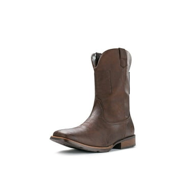 IUV Western Square Toe Cowboy Boots for Men Western , Sizes 7-14