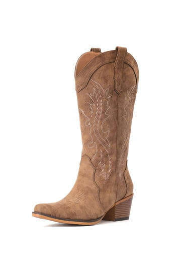 Womens Square Toe Boots in Womens Boots