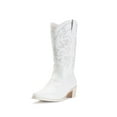 thumbnail image 1 of IUV Women's Square Toe Mid-Calf Western Cowboy Boot for Female,Sizes 5-11.5, 1 of 8