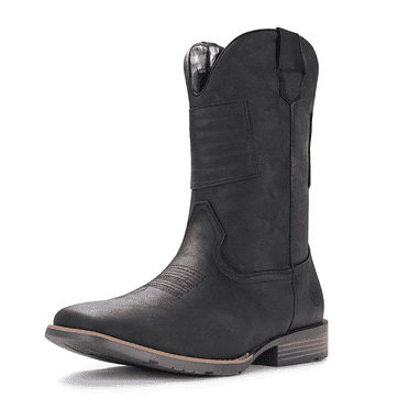 IUV Cowboy Boots For Men Western Ostrich Durable Fashionable Embroidered Pull On Slip Resistant Assorted Color Ap B0dnj58hr9