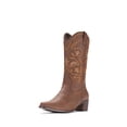 thumbnail image 1 of IUV Women's Square Toe Mid-Calf Western Cowboy Boot for Female,Sizes 5-11.5, 1 of 7