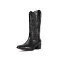 thumbnail image 1 of IUV Women's Square Toe Mid-Calf Western Cowboy Boot for Female,Sizes 5-11.5, 1 of 7