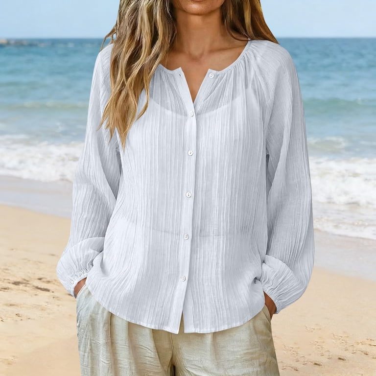 crinkle crinkle crinkle gather blouse VONIQUE / crinkle crinkle