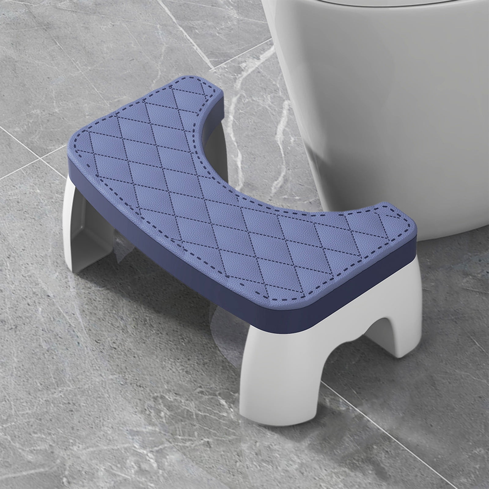 IUYT6 9.8 inch Toilet Step Stool Squat, Upgraded Toilet Feet Stool ...
