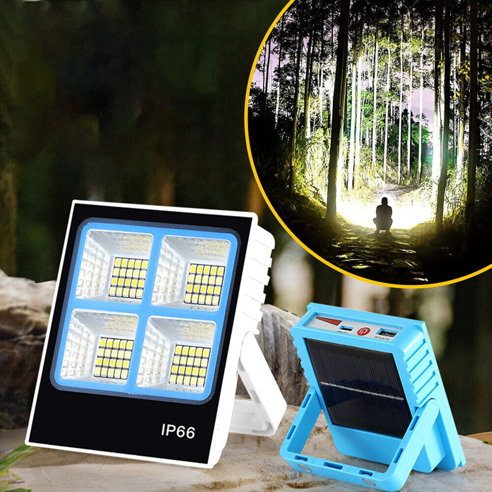 IUYT6 Portable Lamp Portable Work Lamp Solar Energy USBEmergency