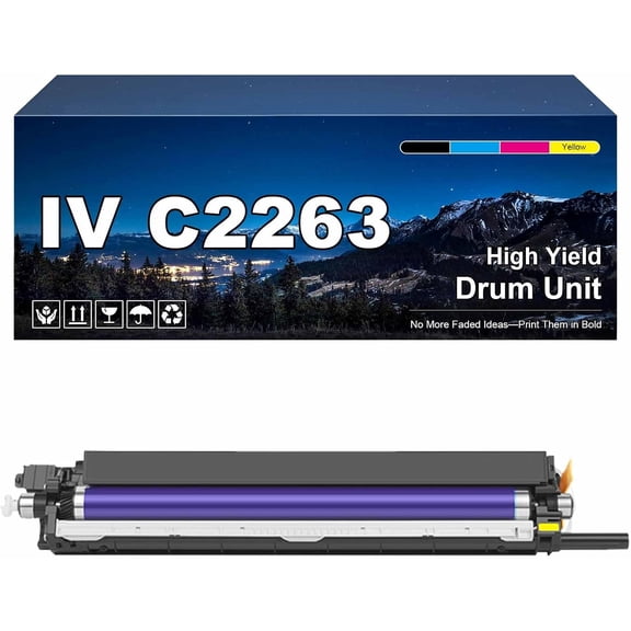 IV C2263 Drum Unit Compatible for Xerox DocuCentre-IV C2260 C2263 C2265 Printers, Drum Cartridge/Imaging Unit