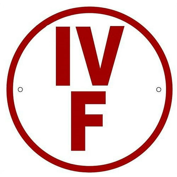 IV-F Floor Truss Circular Sign (WHITE ,Reflective Aluminum ,HEAVY DUTY,6X6, RUST Free )