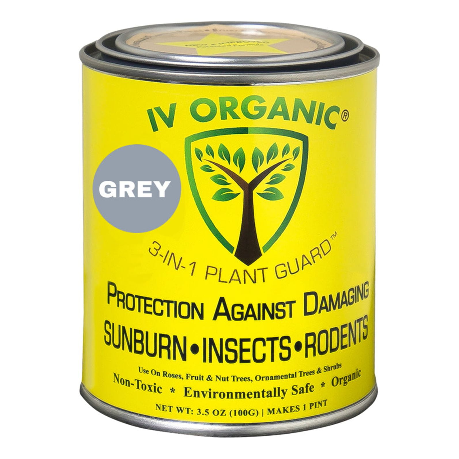 IV Organic 3in1 Plant Guard, 1 Pint (GREY)