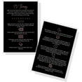 thumbnail image 1 of IV Therapy Aftercare Instruction Card  30 Pack  4x6" inch Postcard  Therapy Supplies  Hydration Therapy  Drip Therapy  Black and Rosey Pink Design, 1 of 7