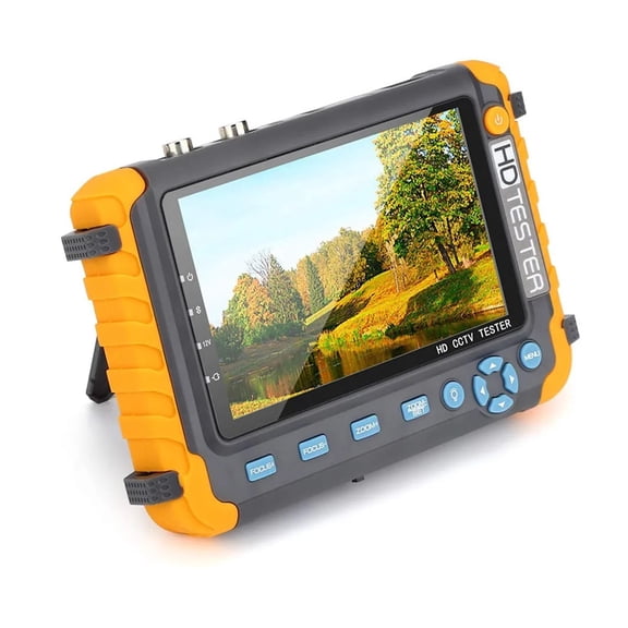 IV8W CCTV Tester 8MP ADH CVI TVI CVBS 4 In 1 Camera Tester AHD Tester VGA Input Power Output CCTV Testing Tool Cable Test
