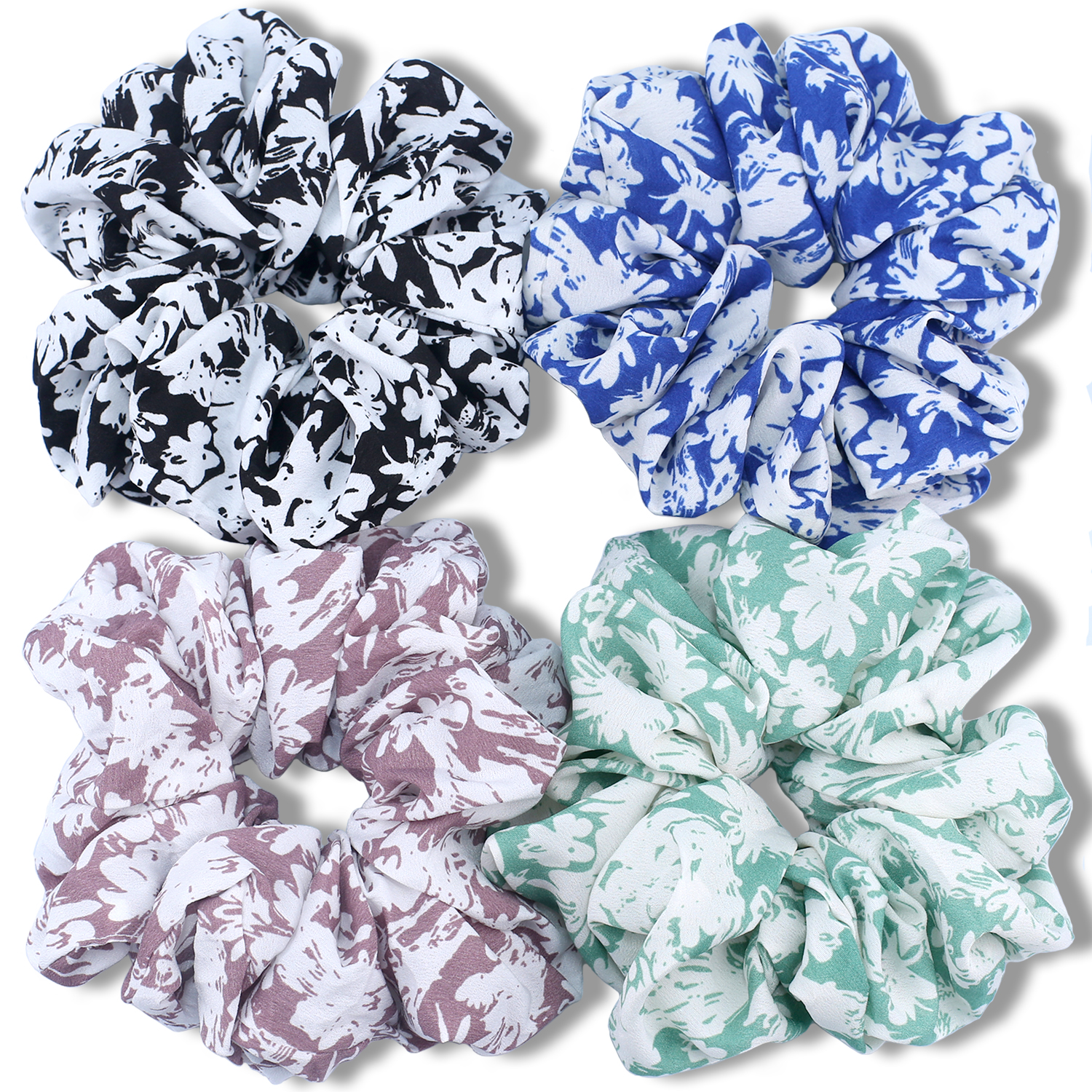 Scranchy IVARYSS Big Scrunchies for Women and Girls Hair, Extra Large Elastic ...