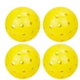 thumbnail image 1 of IVASKY Sports Indoor Outdoor Play Pickleball 40 Hole, 4 Pack Yellow, 1 of 7