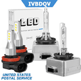 thumbnail image 1 of IVBDQV for BMW X5 2007-2015 HID D1S Headlight Xenon high/low beam bulbs+H11 LED Fog Light 4pcs, 1 of 12