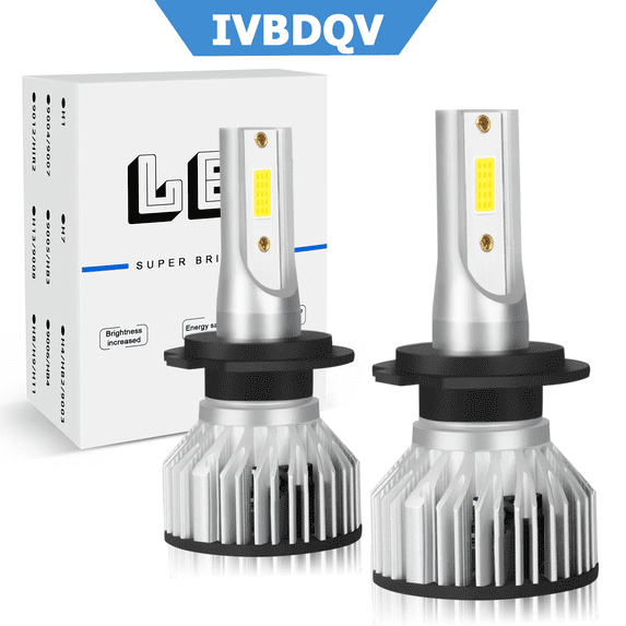 IVBDQV For BMW 320i xDrive 2013-2018 High or Low Beam LED Headlight Bulbs Pack of 2