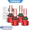 thumbnail image 1 of IVBDQV For GMC Sierra 1500 2500 3500 2000-2006 LED Headlight Bulbs,9005 High Beam + 9006 Low Beam LED Headlight Bulbs 6000K Cool White, 1 of 12