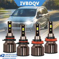 thumbnail image 1 of IVBDQV For Honda Odyssey 2011-2020 LED Headlight Bulbs 9005 High Beam+H11 Low Beam Kits 4PCS New-Q7, 1 of 13