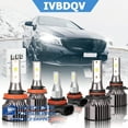 thumbnail image 1 of IVBDQV For Mazda 6 2014-2017 6x Combo LED Headlight Hi/Lo Beam + Fog Light Bulbs, 1 of 12