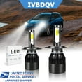 thumbnail image 1 of IVBDQV H4/9003 LED Headlight For Hyundai Santa Fe 2001-2006 High/Low Beam Kit 6000K White 2pcs, 1 of 10