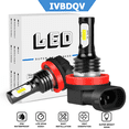thumbnail image 1 of IVBDQV H8 H11 LED Fog Light Bulbs for Ford Focus 2008-2011 Super Bright White Lamp 2Pcs, 1 of 7