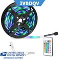 thumbnail image 1 of IVBDQV RGB LED Boat Light Deck Waterproof 12V Bow Trailer Pontoon Lights Strip Marine 16.4FT 5M Boat, 1 of 19
