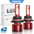 thumbnail image 1 of IVBDQV for 1999-2004 Ford Mustang LED Headlights Bulbs 9007 Hi/Lo Beam Bulbs 6000K White 2Pcs, 1 of 10