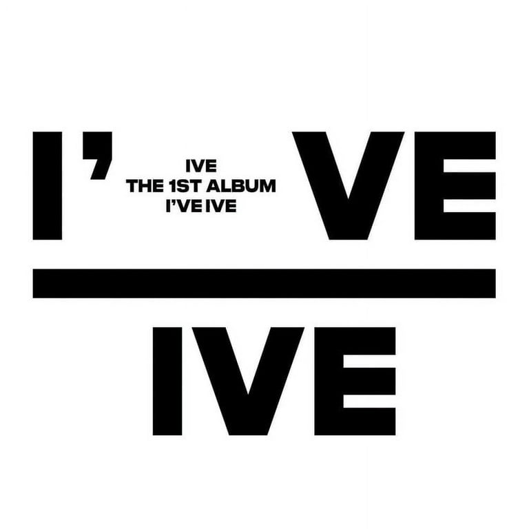 IVE 1ST FULL ALBUM - I'VE IVE - VER 1 INCLUDES PHOTO BOOK SET, CD