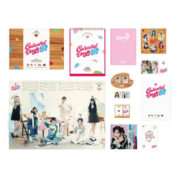 IVE 2025 Season's Greetings Colorful Days Official Merchandise Set K-Pop Gift