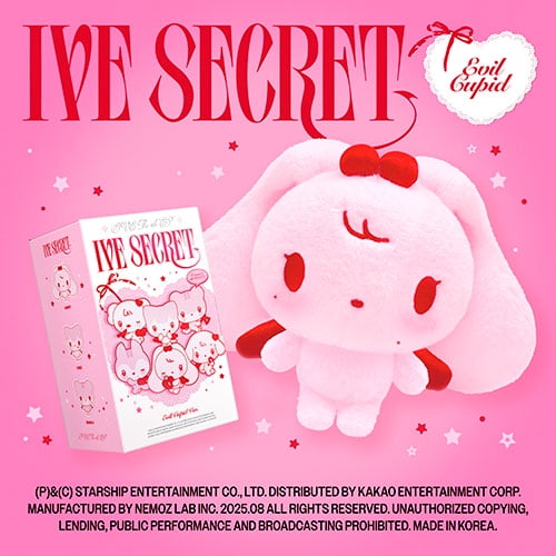 IVE - [IVE SECRET] 4th EP Album EVIL CUPID (Platform) Version