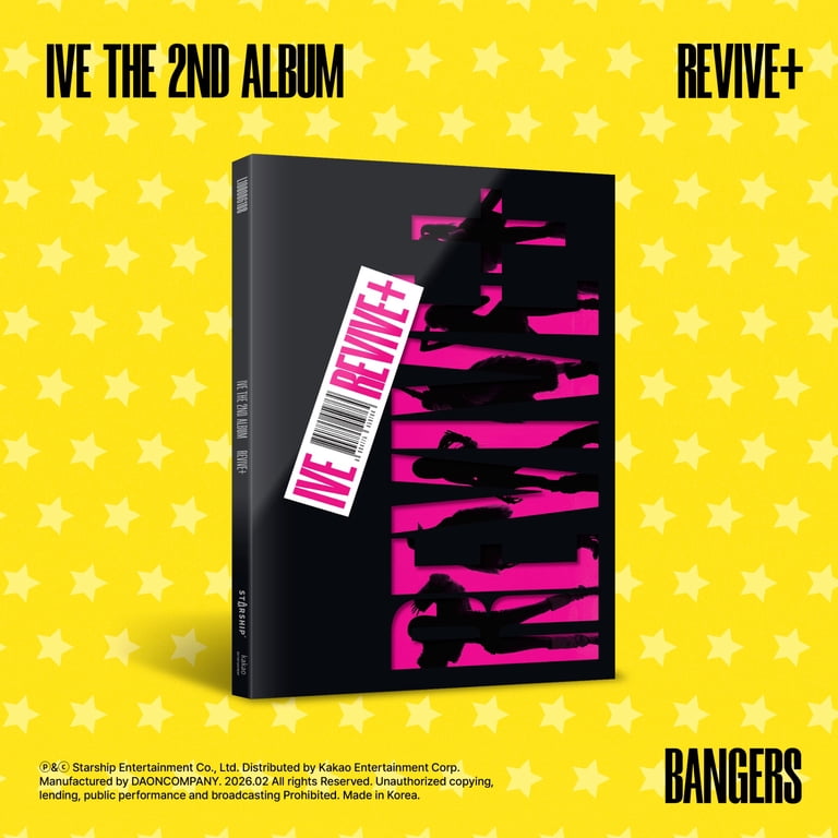 IVE REVIVE + BANGERS ver 新品未開封×36枚セット IVE - [REVIVE+] 2nd Album BANGERS Version - Walmart.com