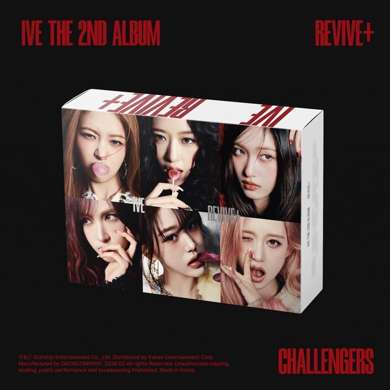 IVE - [REVIVE+] 2nd Album CHALLENGERS Version - Walmart.com